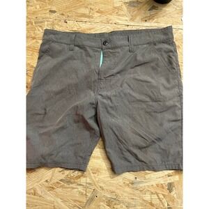 PrAna Mens Gray Performance Shorts Size 36